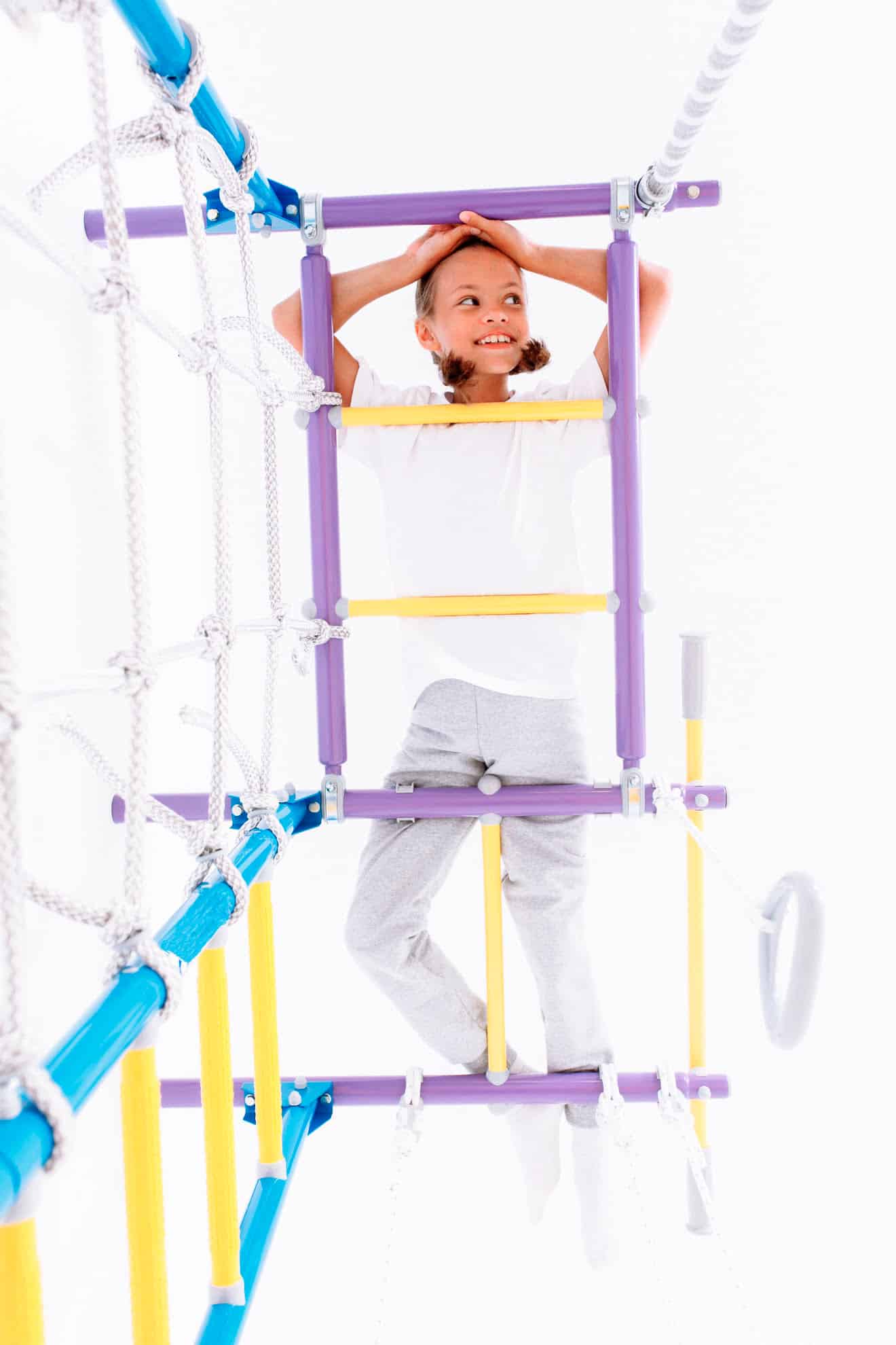 Sprossenwand für Kinderzimmer Komet Next 5 Dual – Bild 12