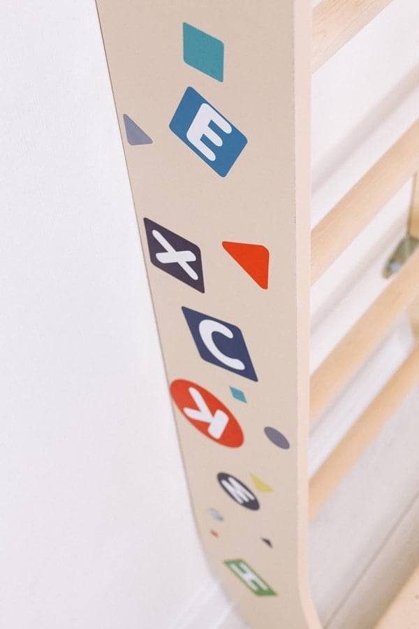 Sprossenwand für Kinderzimmer Mini Color – Bild 8