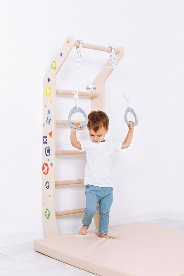 Sprossenwand für Kinderzimmer Mini Color – Bild 2