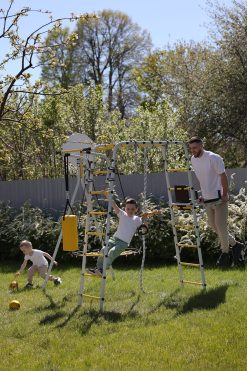 Alternative view of Klettergerüst für den Garten Fitness