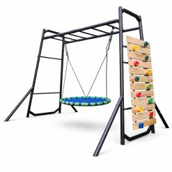 Klettergerüst für den Garten Monkey Bar - Nestschaukel