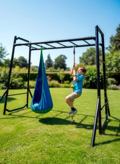 Alternative view of Klettergerüst für den Garten Monkey Bar - Hängesitz