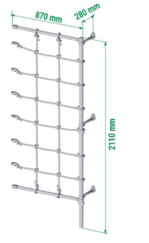 Sprossenwand für Kinderzimmer Next 3 – Bild 6