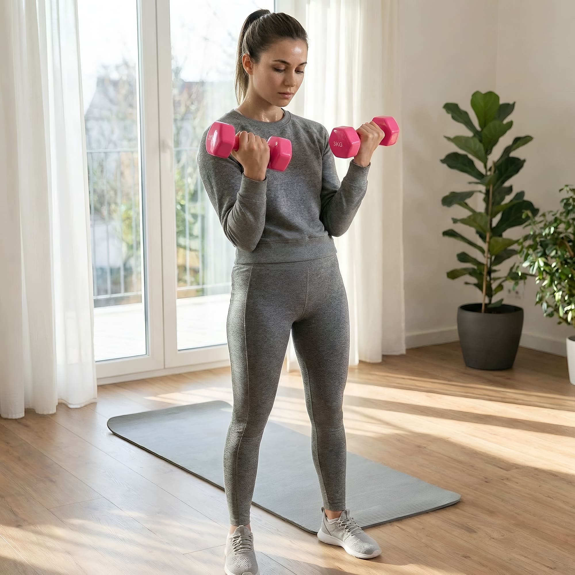 Kurzhantel 3kg X-sport – Bild 5