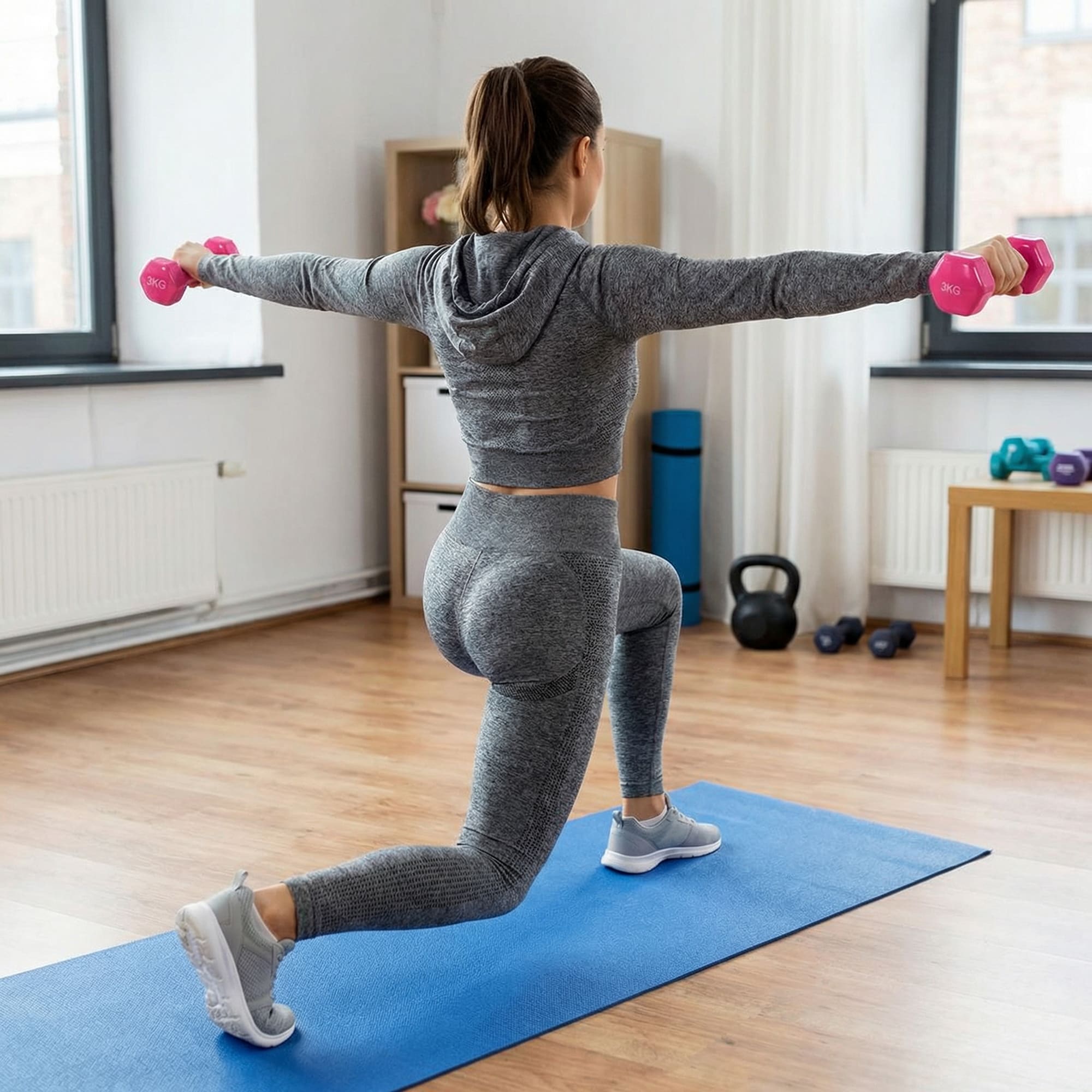 Kurzhantel 3kg X-sport – Bild 3