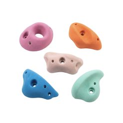 Klettergriffe M 5 Stück Pastell