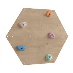Kletterwand fürs Kinderzimmer Hexagon Modul