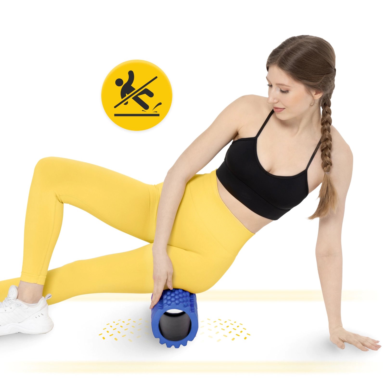 Faszienrolle mit Noppen EVA 33 cm – Bild 9