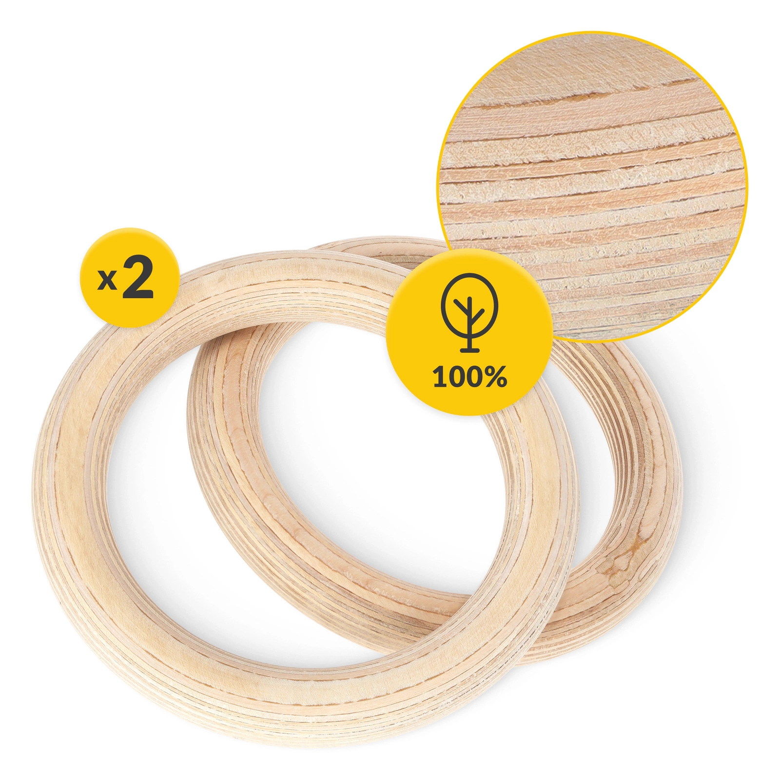 Turnringe aus Holz – Bild 9