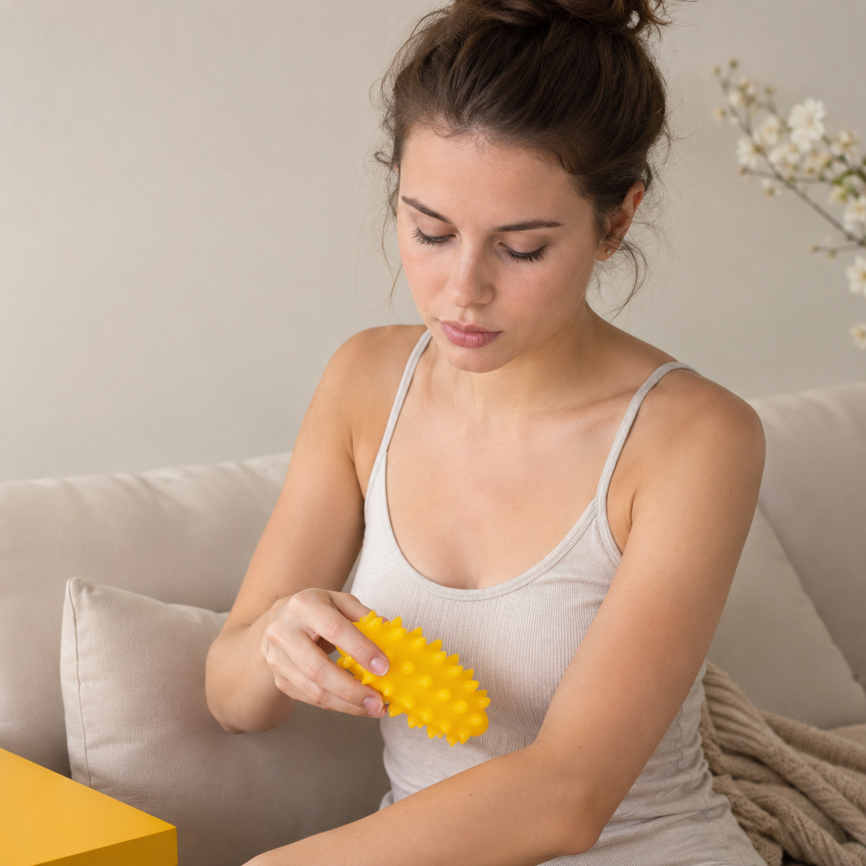 Massage-Erdnuss mit Noppen – Bild 5