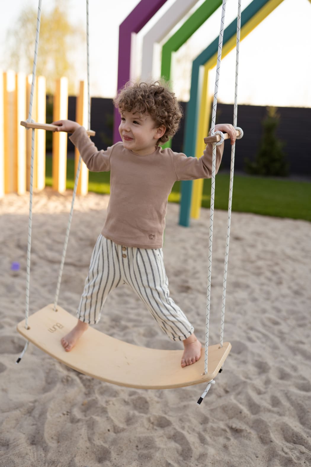 2-in-1 Balance Board Schaukel – Bild 6