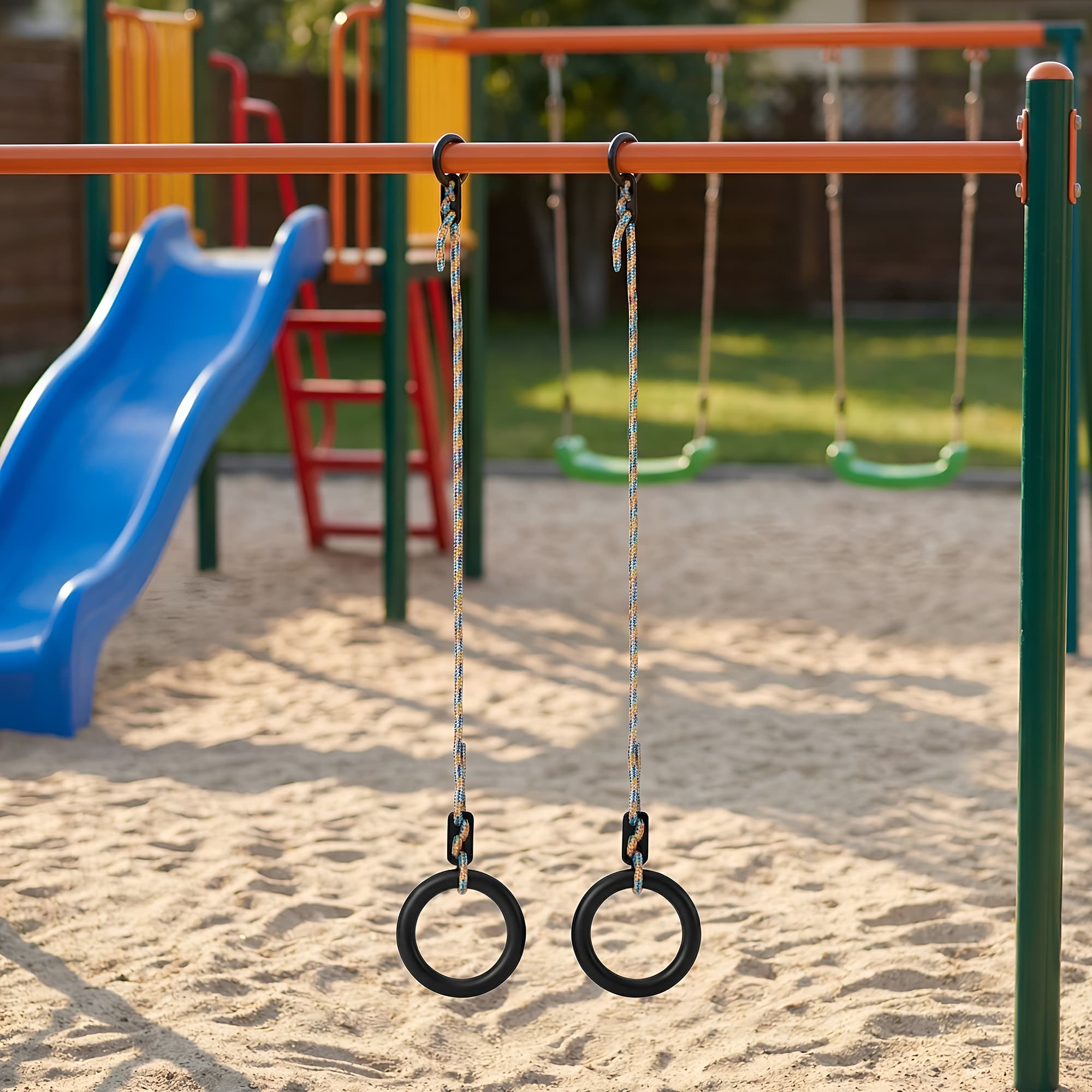 Turnringe für Kinder mit Seil – Bild 2