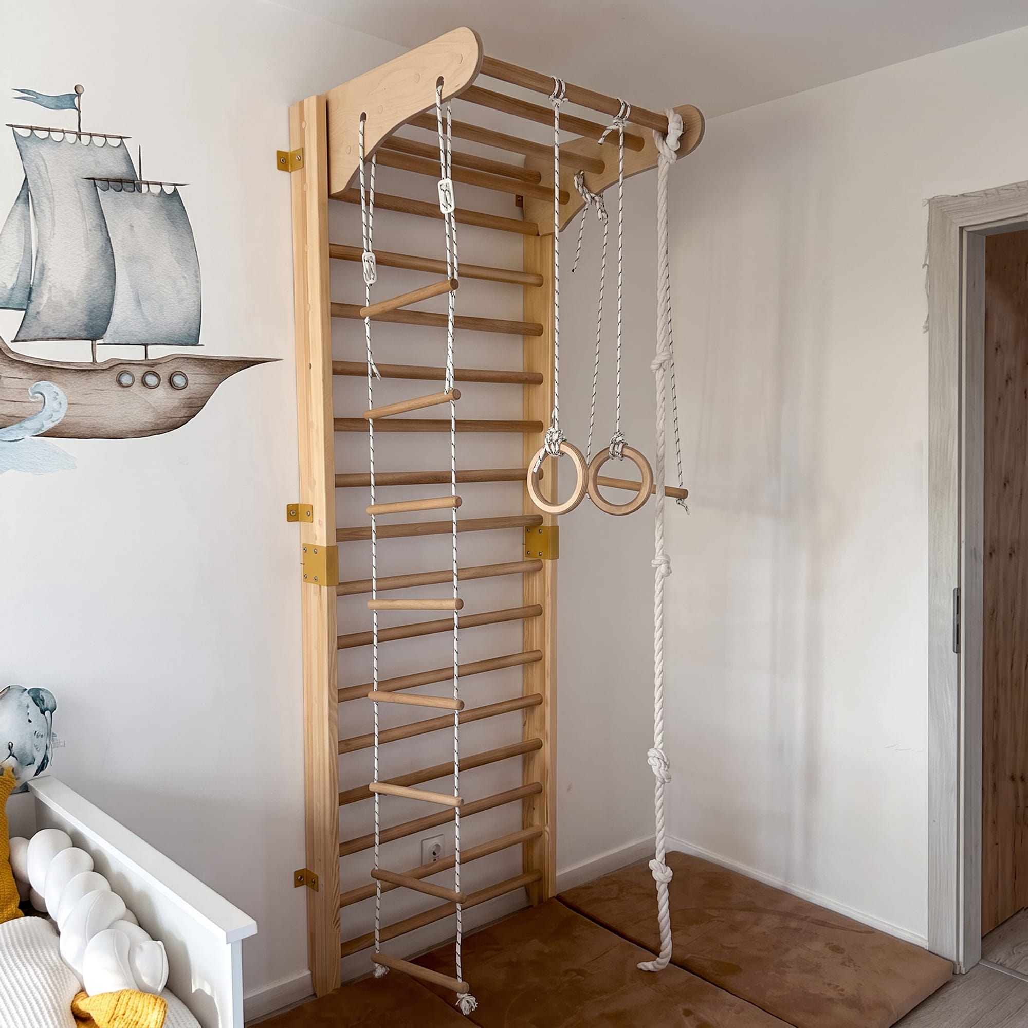 Turnringe aus Holz Static – Bild 4