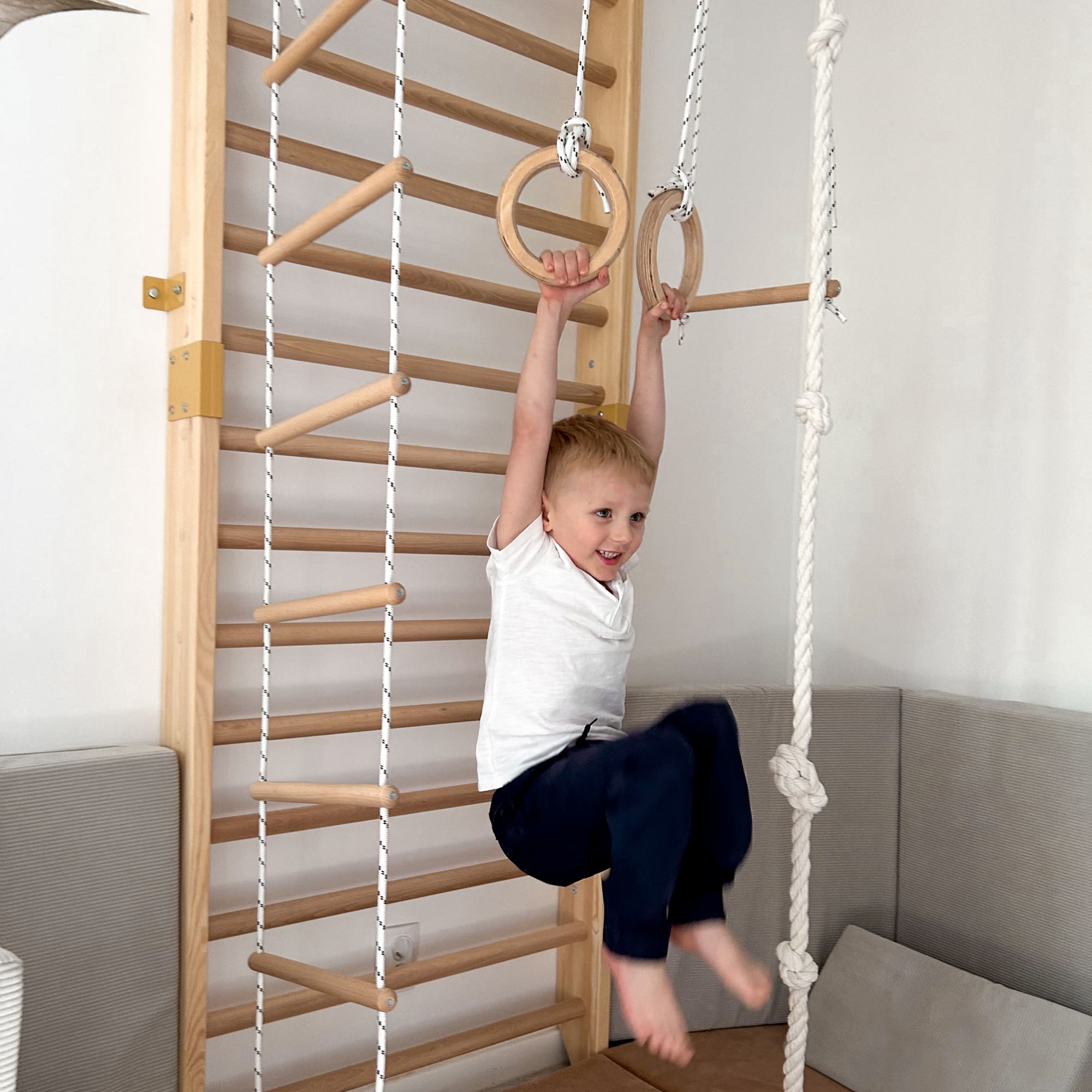 Turnringe aus Holz Static – Bild 5