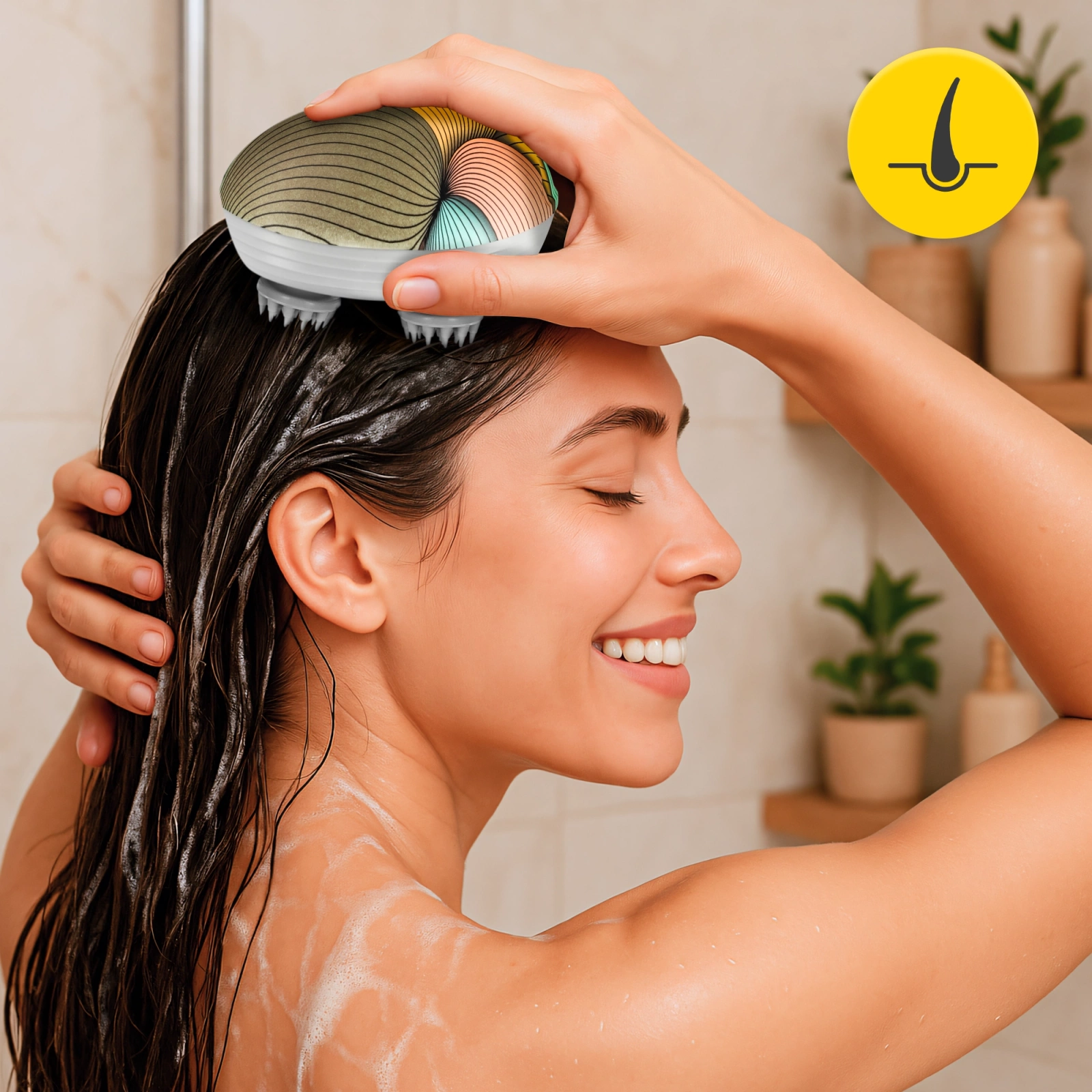 Elektrothermisches Kopfmassagegerät – Bild 9