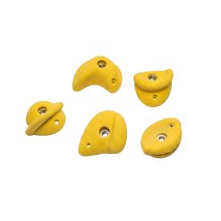 Klettergriffe M 5 Stück gelb