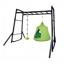 Klettergerüst für den Garten Monkey Bar - Nestschaukel Zelt