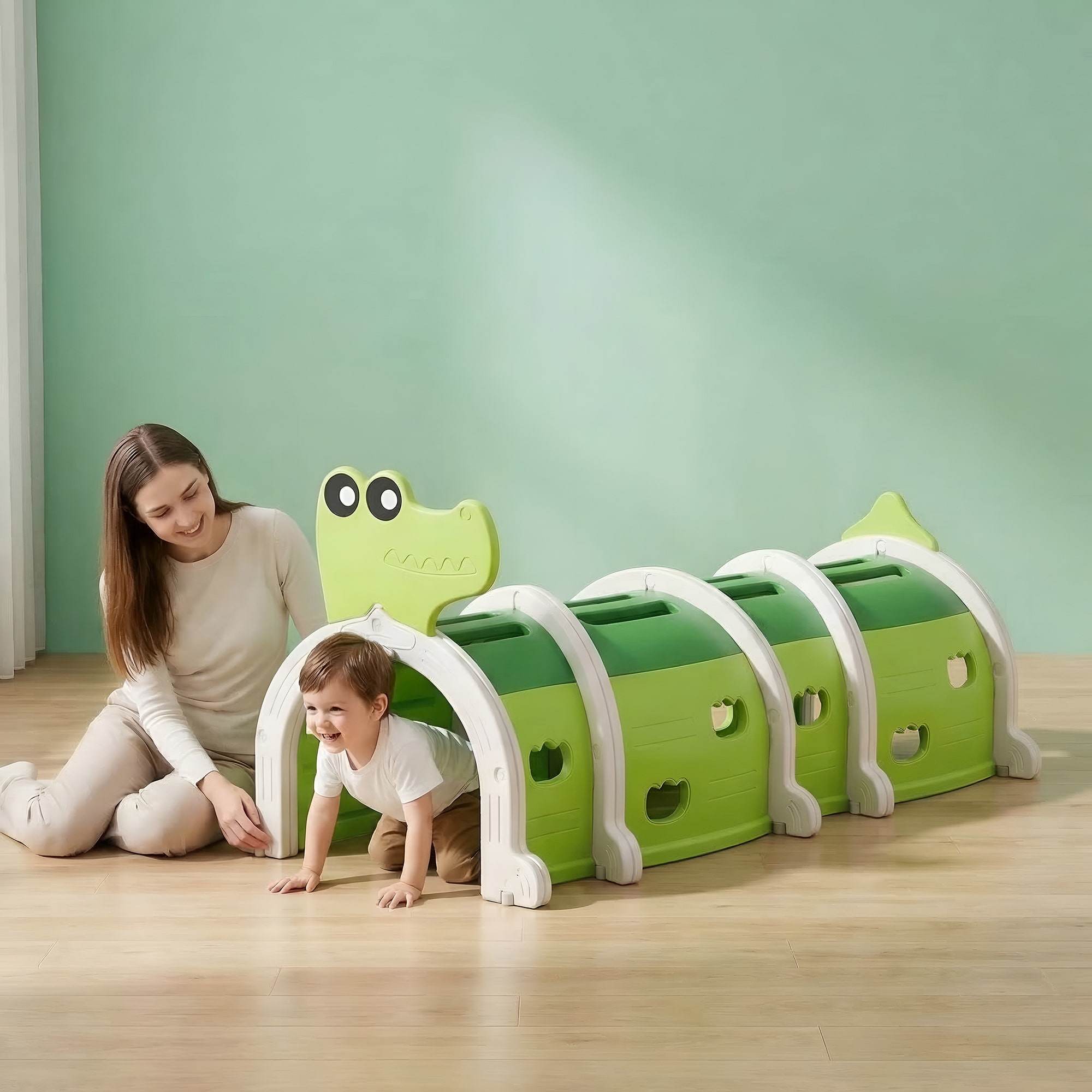 Klettertunnel für Kinder Krokodil – Bild 8