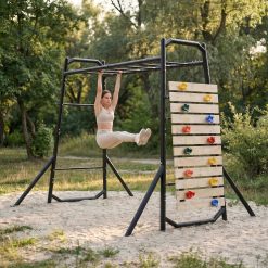 Alternative view of Klettergerüst für den Garten Monkey Bar - Schaukelsitz
