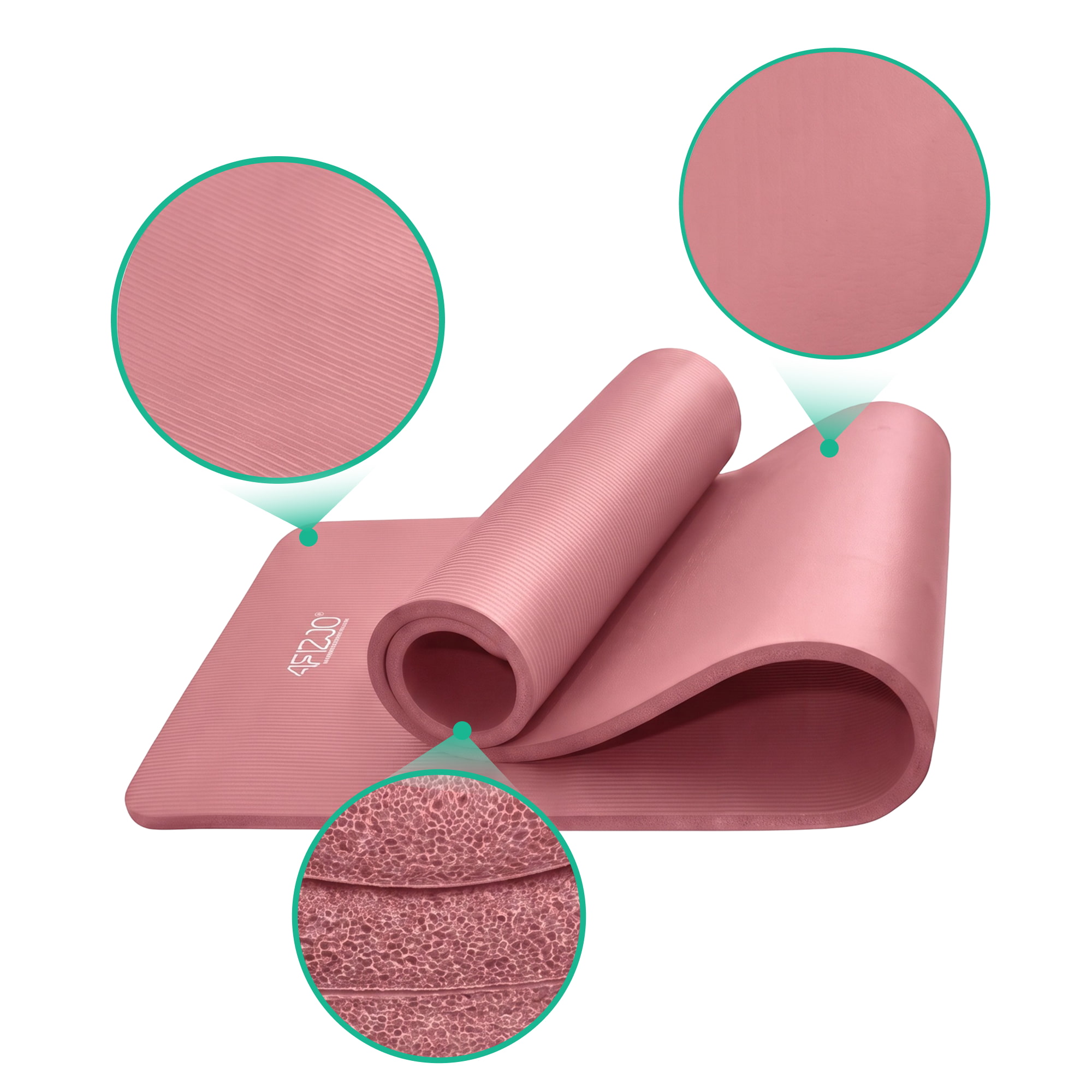 Gymnastikmatte NBR 180x60x1 cm – Bild 9