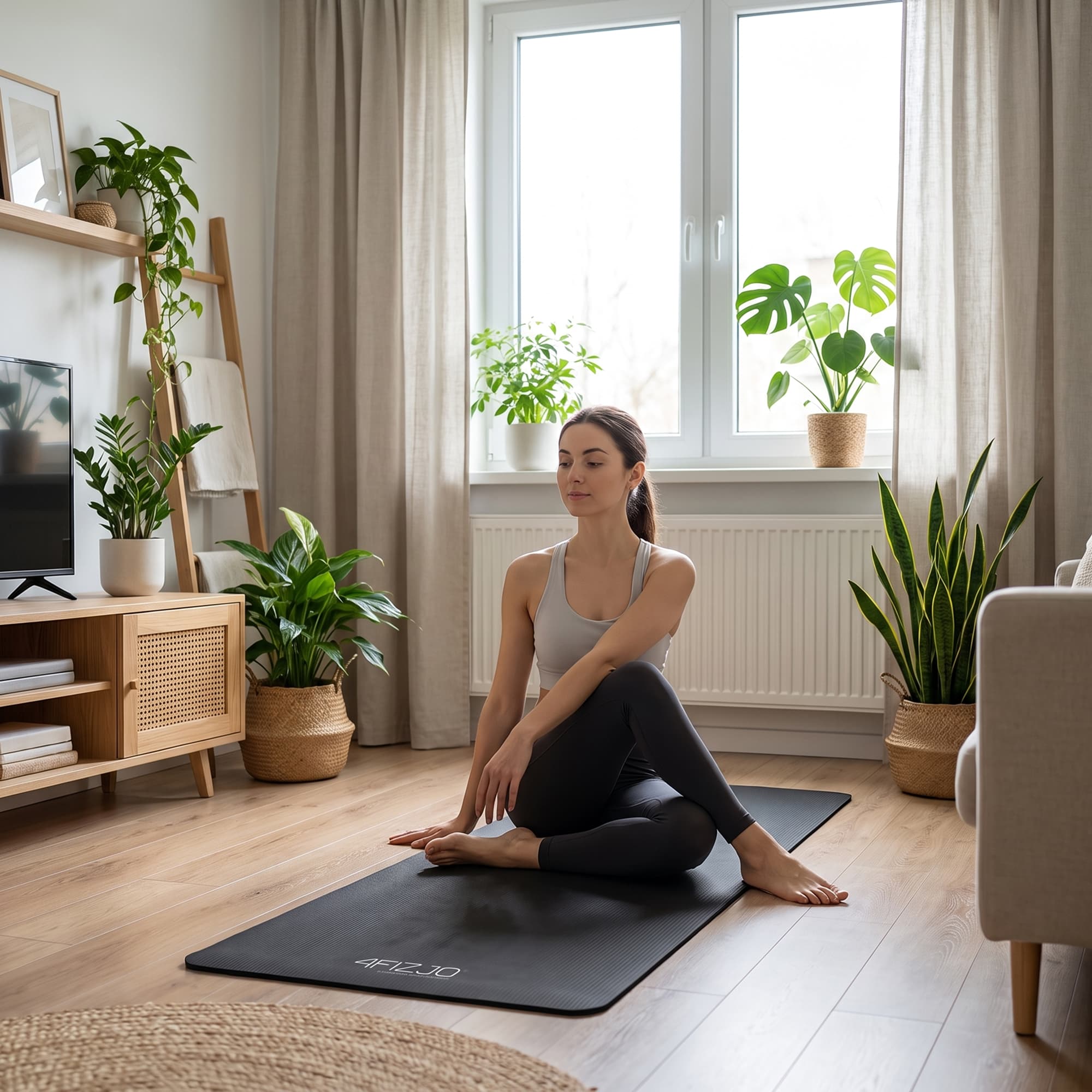 Gymnastikmatte NBR 180x60x1.5 cm – Bild 7