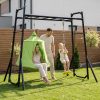 Klettergerüst für den Garten Monkey Bar - Nestschaukel Zelt – Bild 2