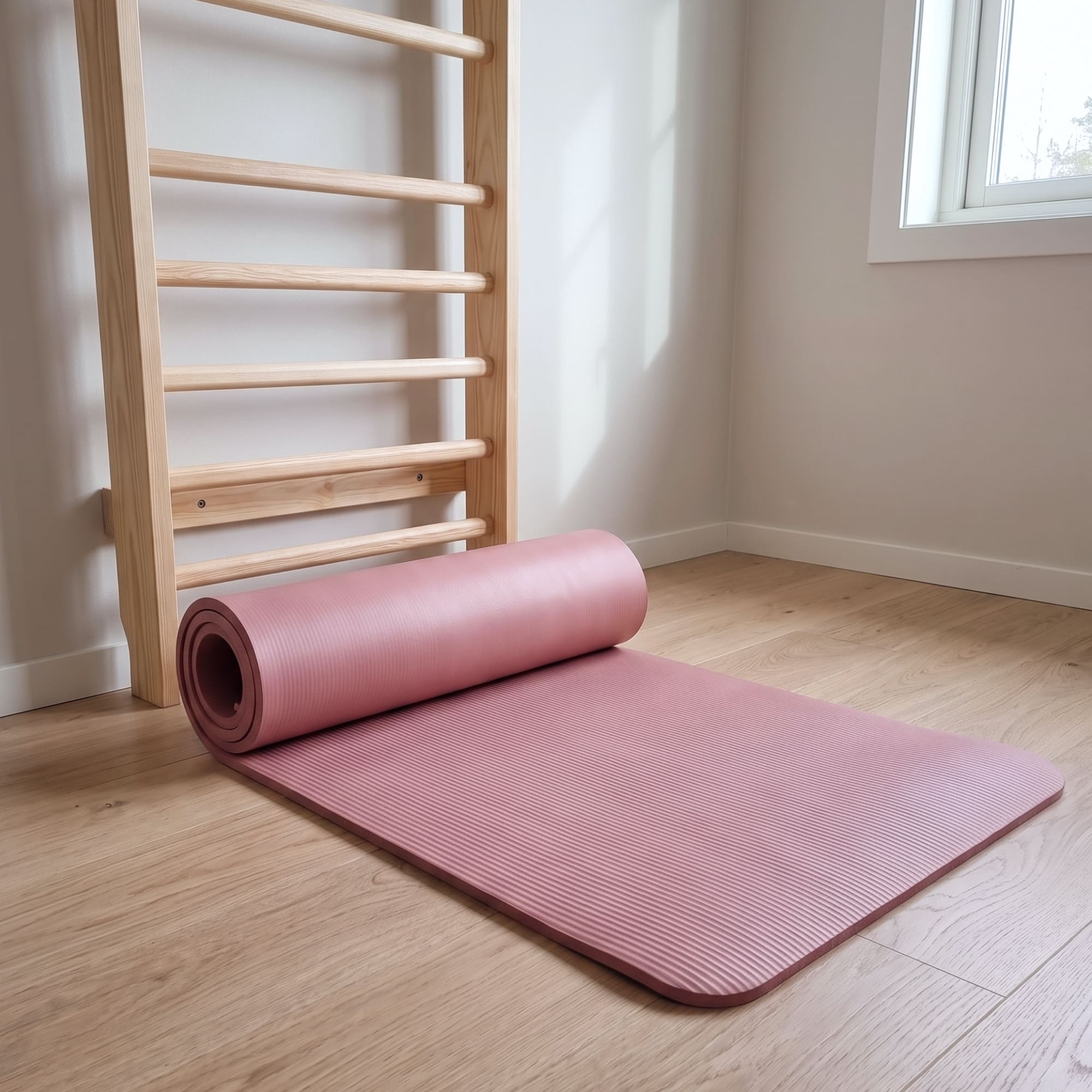 Gymnastikmatte NBR 180x60x1 cm – Bild 5
