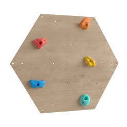 Kletterwand fürs Kinderzimmer Hexagon Modul