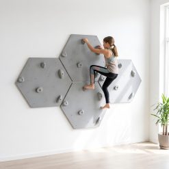 Alternative view of Kletterwand fürs Kinderzimmer Sechseck