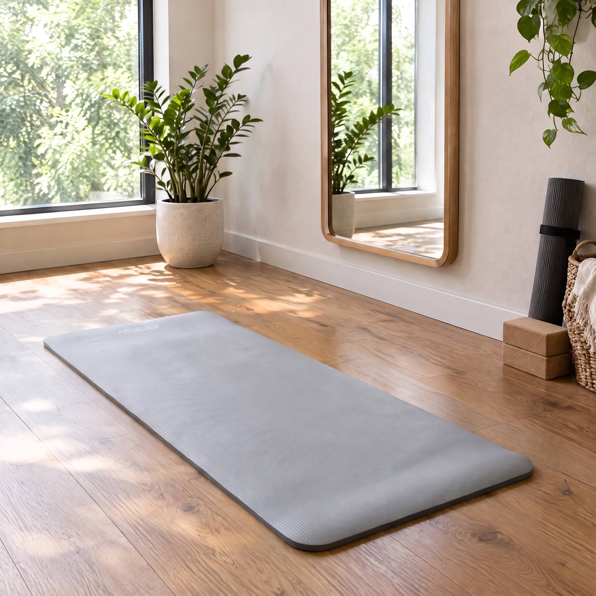 Gymnastikmatte NBR 180x60x1 cm – Bild 8