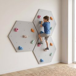 Alternative view of Kletterwand fürs Kinderzimmer Hexagon Modul