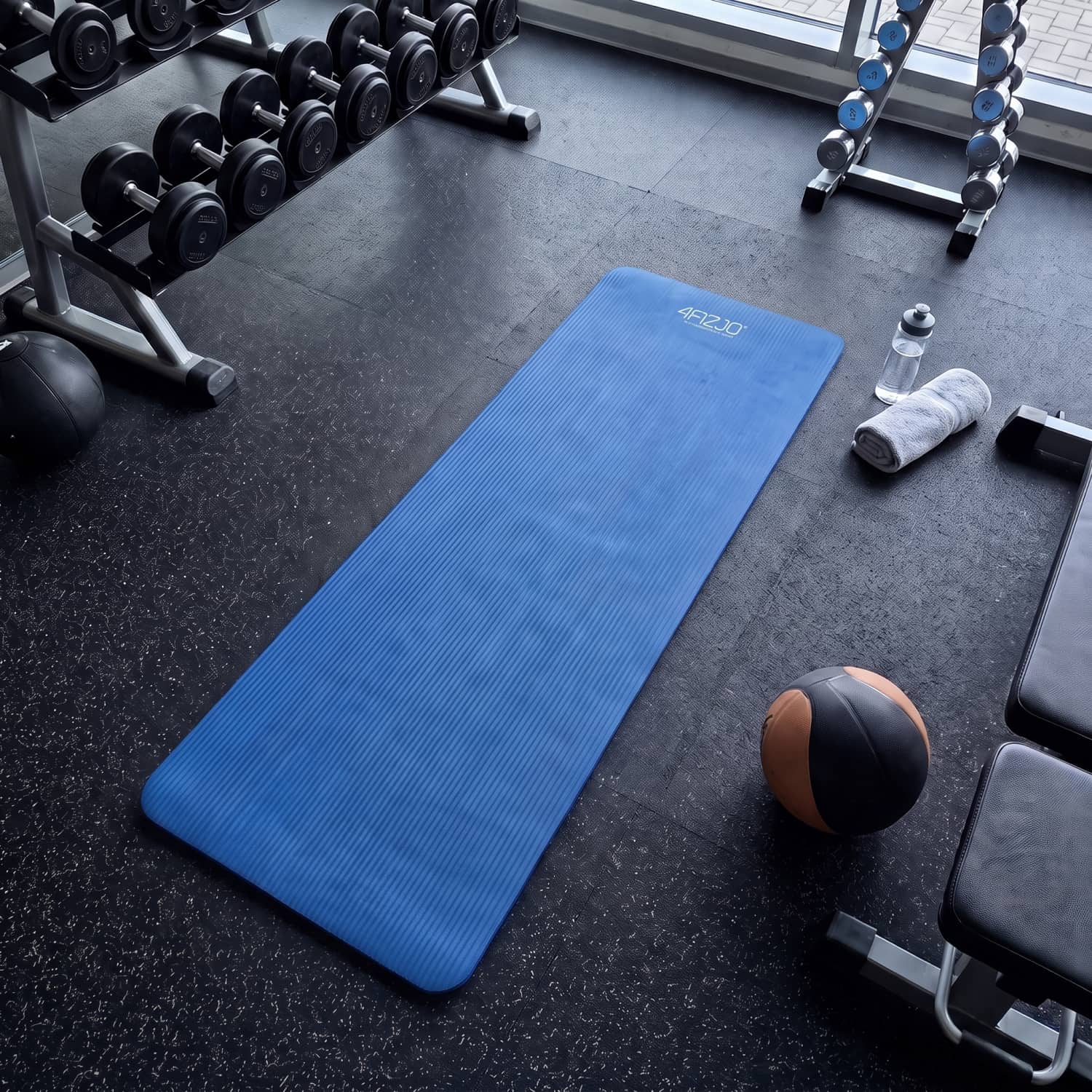 Gymnastikmatte NBR 180x60x1 cm – Bild 3
