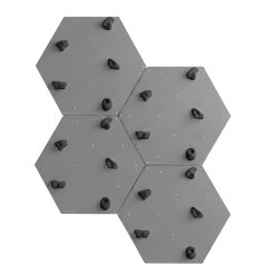 Kletterwand fürs Kinderzimmer Sechseck