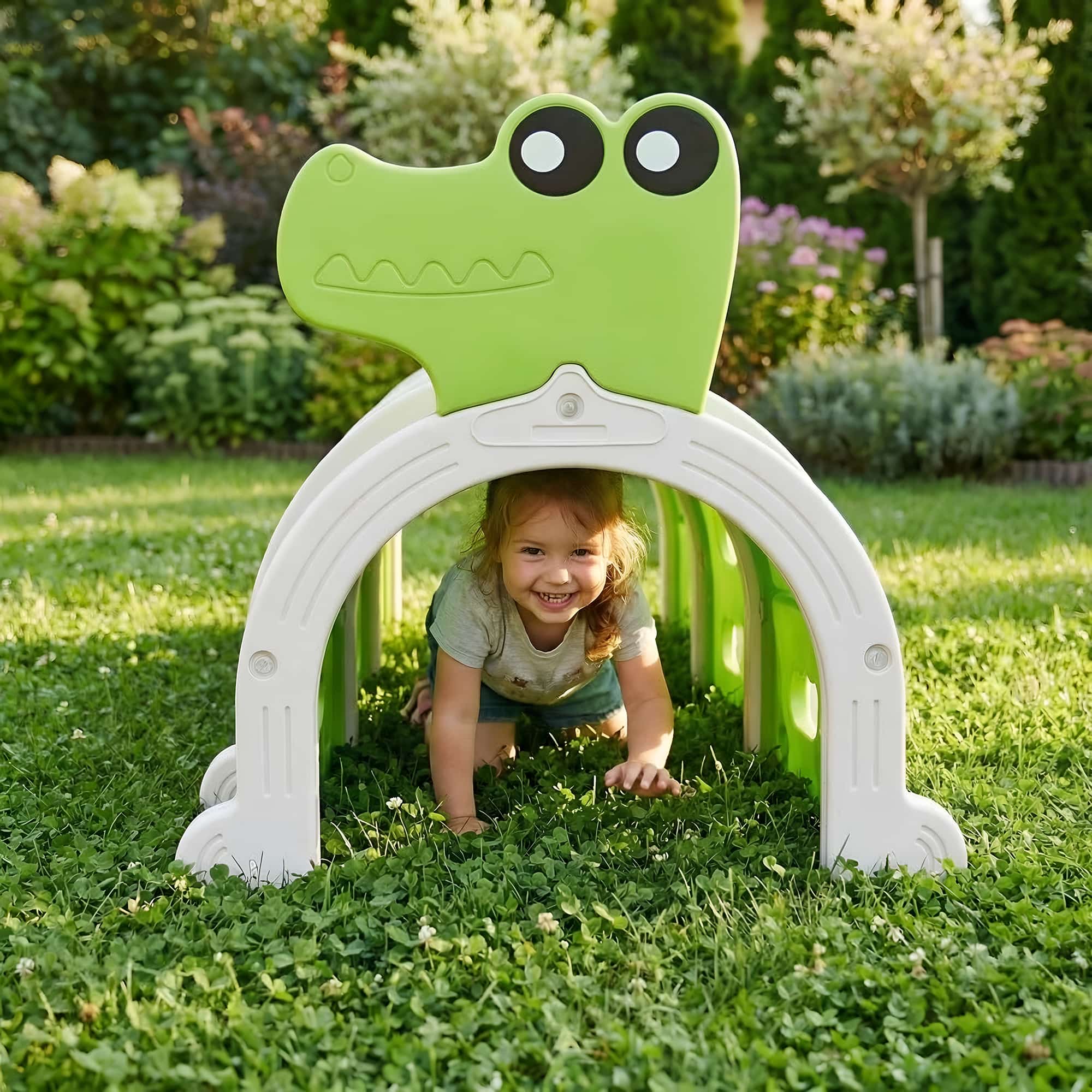 Klettertunnel für Kinder Krokodil – Bild 3