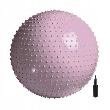 Gymnastikball mit Massage-Noppen 65 cm – Bild 20