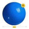 Gymnastikball mit Massage-Noppen 65 cm – Bild 7