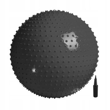 Gymnastikball mit Massage-Noppen 65 cm – Bild 3