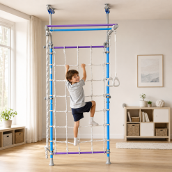 Alternative view of Kletternetz für Kinderzimmer Wallbarz