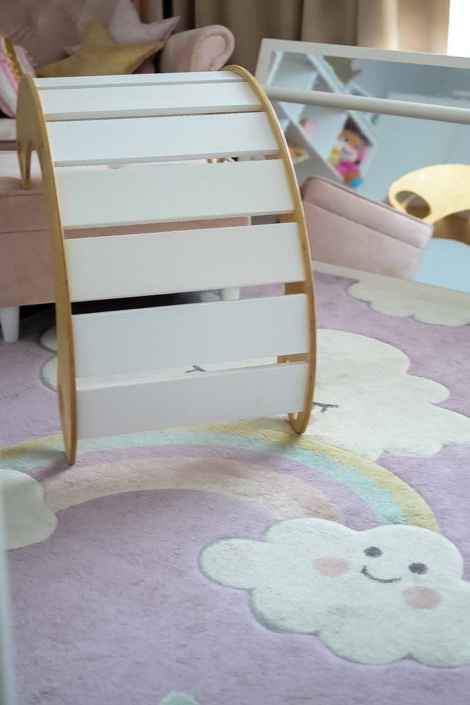Kinderwippe aus Holz Sunny – Bild 5