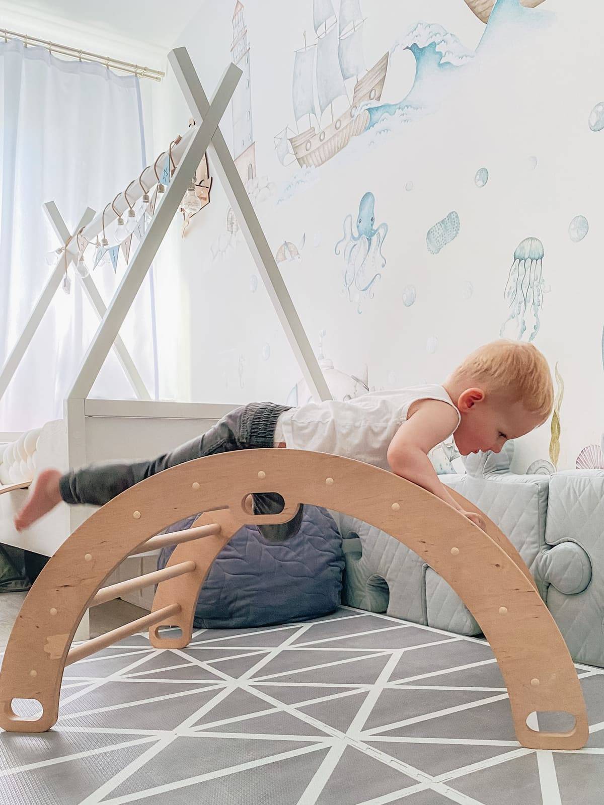 Kletterbogen aus Holz Sweet – Bild 8