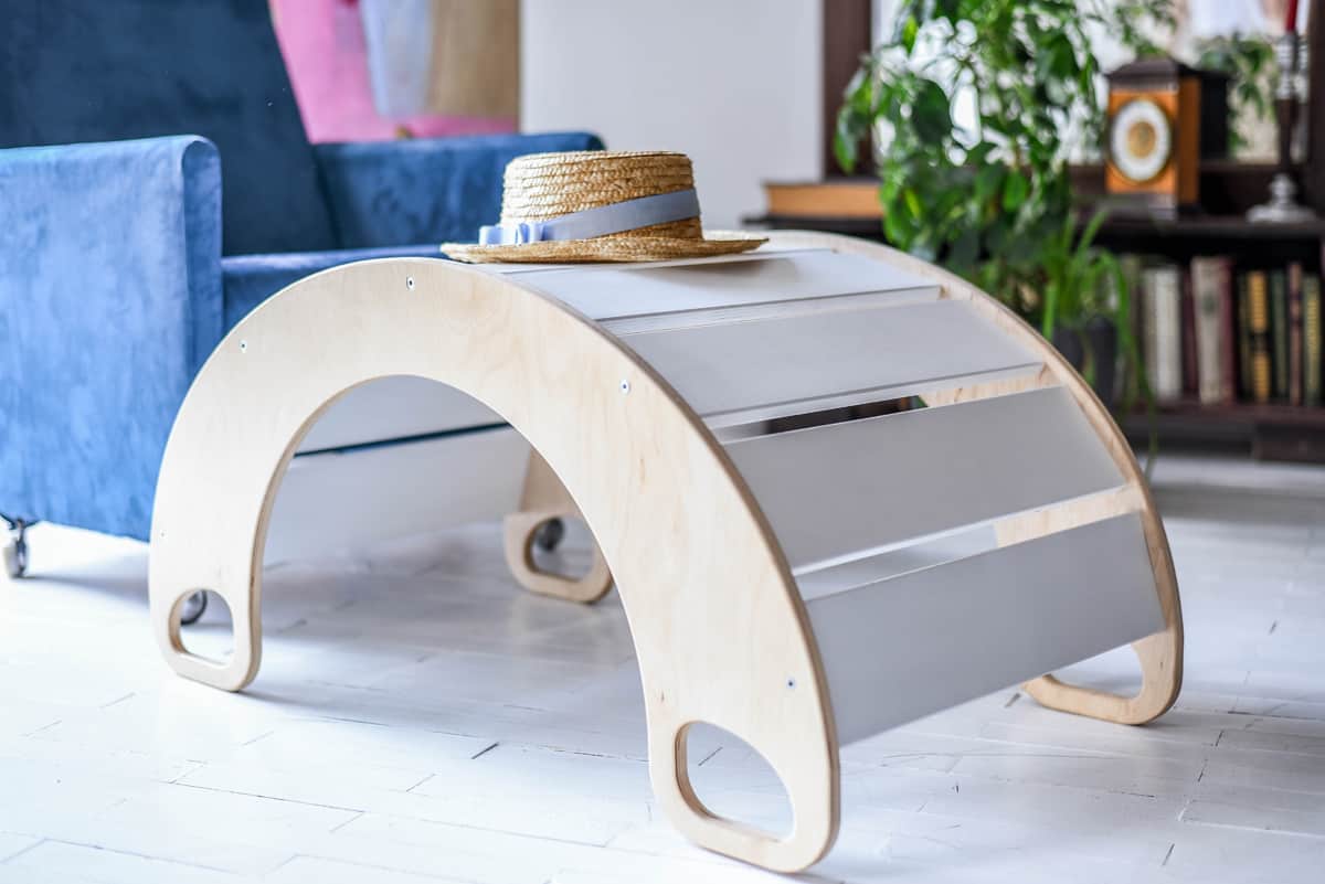 Kinderwippe aus Holz Sunny – Bild 8