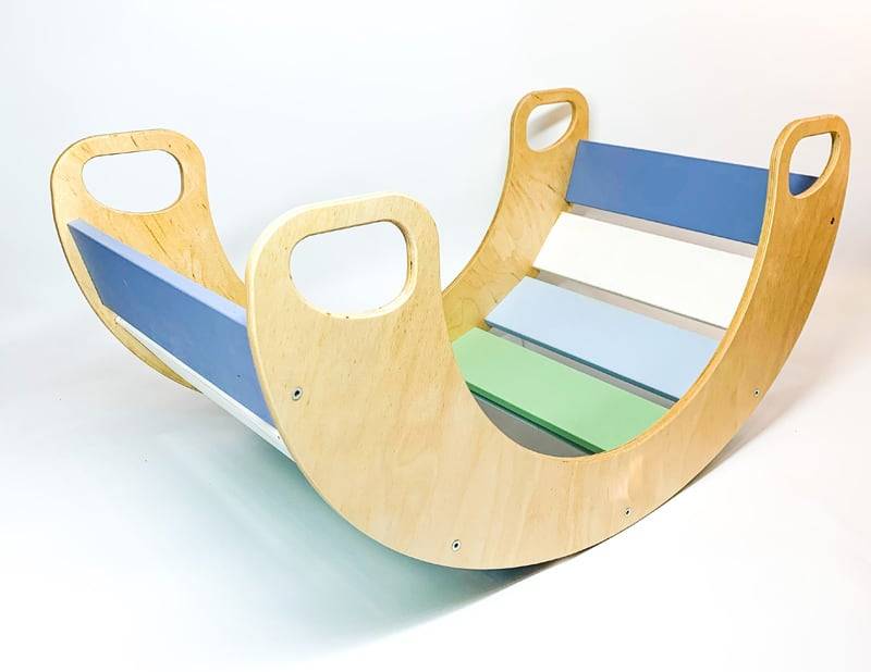 Kinderwippe aus Holz Sunny – Bild 15