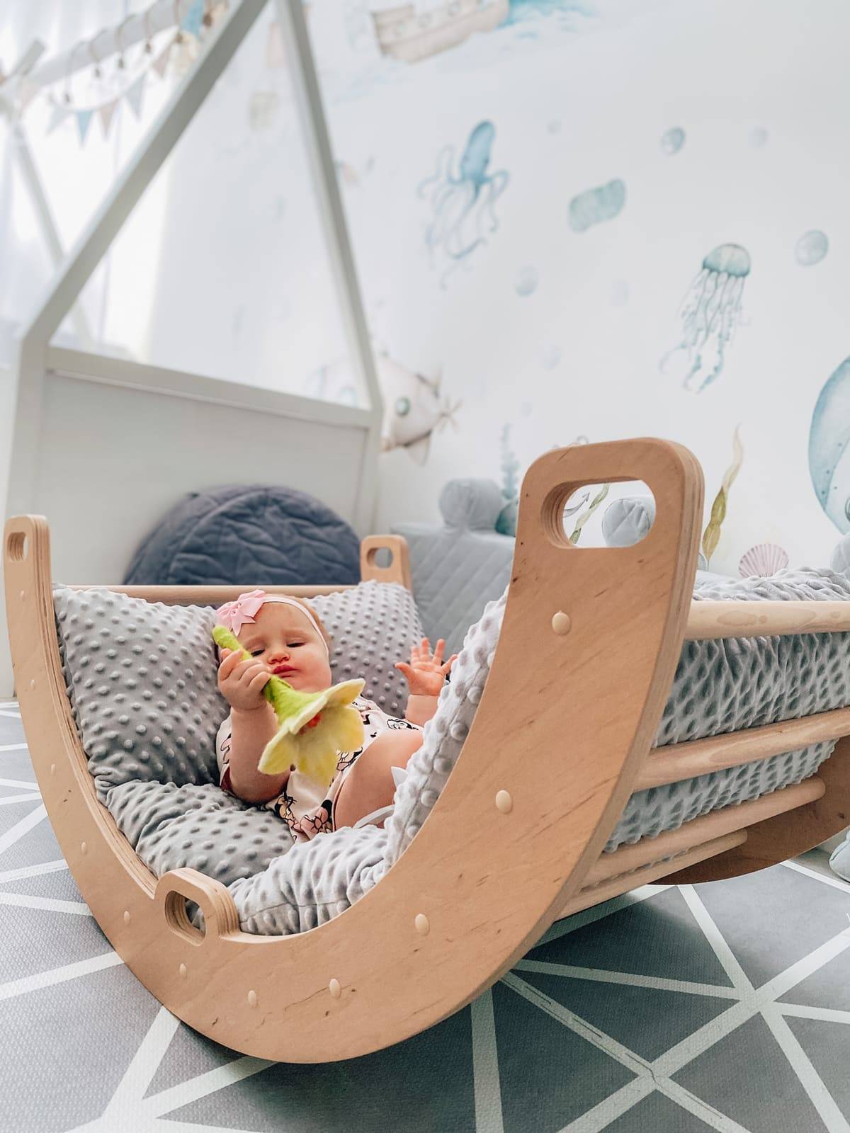 Kletterbogen aus Holz Sweet – Bild 4