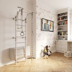 Alternative view of Sprossenwand fürs Kinderzimmer Komet Next 1 mit Matte