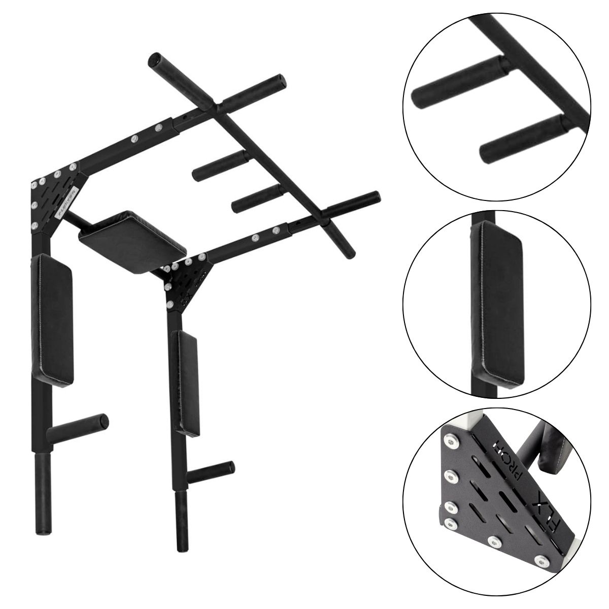 Klimmzugstange - Dip-Barren 3-in-1 Gros – Bild 9
