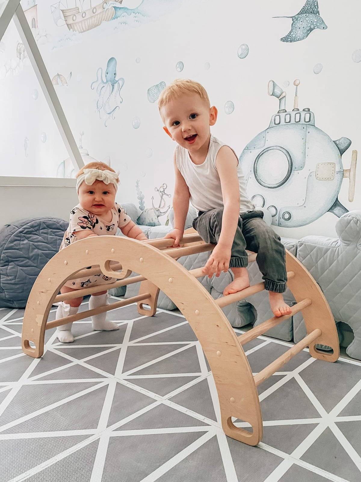 Kletterbogen aus Holz Sweet – Bild 7