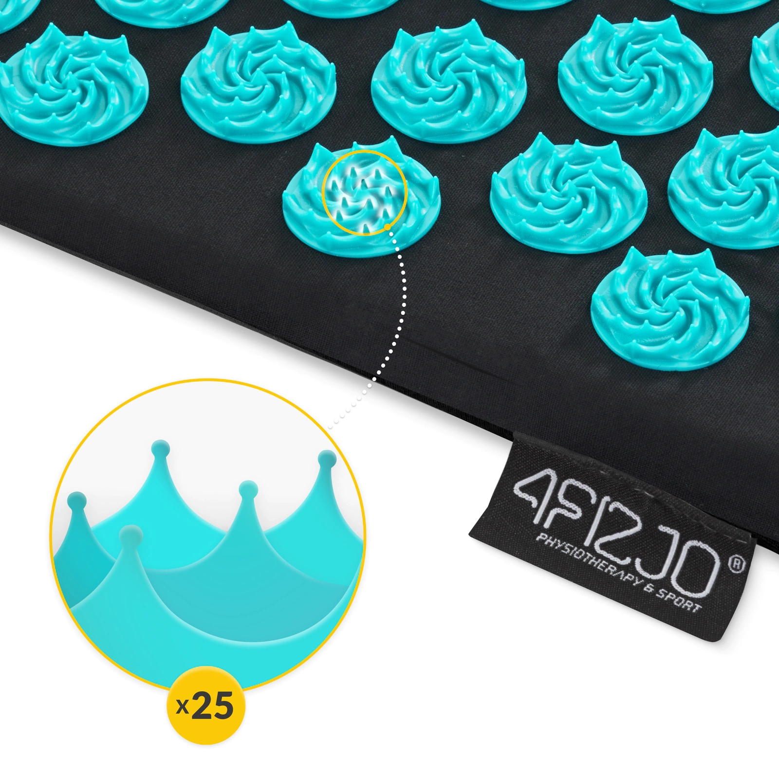 Massage-Matte mit Kissen XL – Bild 18