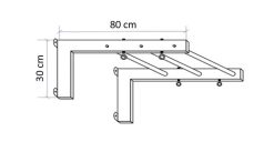 Alternative view of Klimmzugstange für die Wand Steel