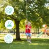 Kletterseil mit Einsätzen für Klettergerüste – Bild 4