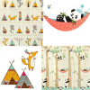 Krabbelmatte Pandas und Indianer – Bild 4